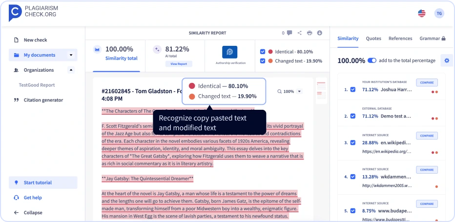 Top Plagiarism Checker for Teachers Integrations