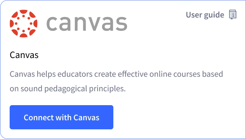 Easily connect Plagiarism Checker in Canvas