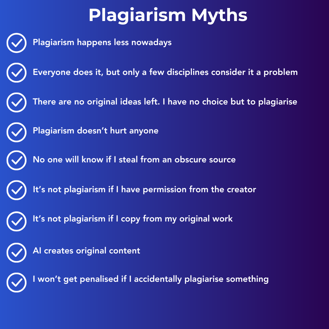 Plagiarism Myths Debunked