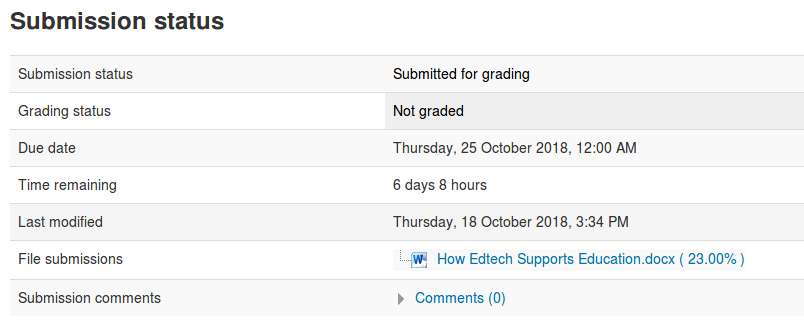 Moodle integrated similarity checker