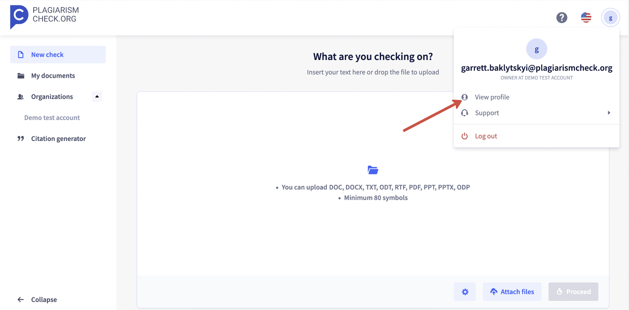 How to use Plagiarism check for Canvas