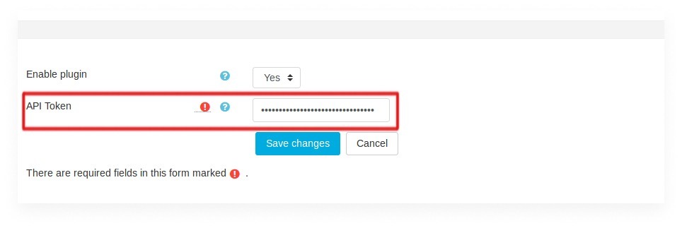 Plagiarism check for Moodle