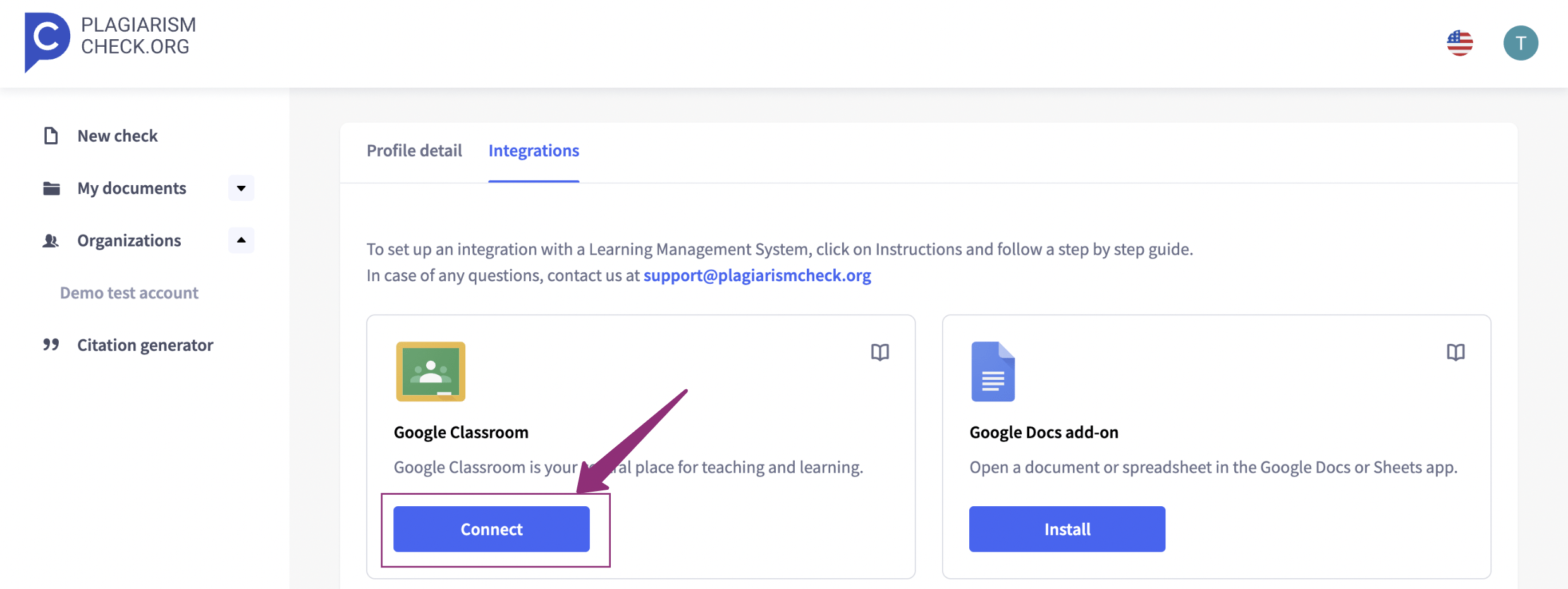 Google Classroom plagiarism checker for teachers guide