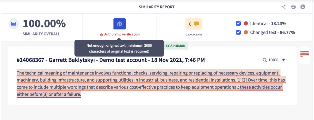 Authorship Verification guide