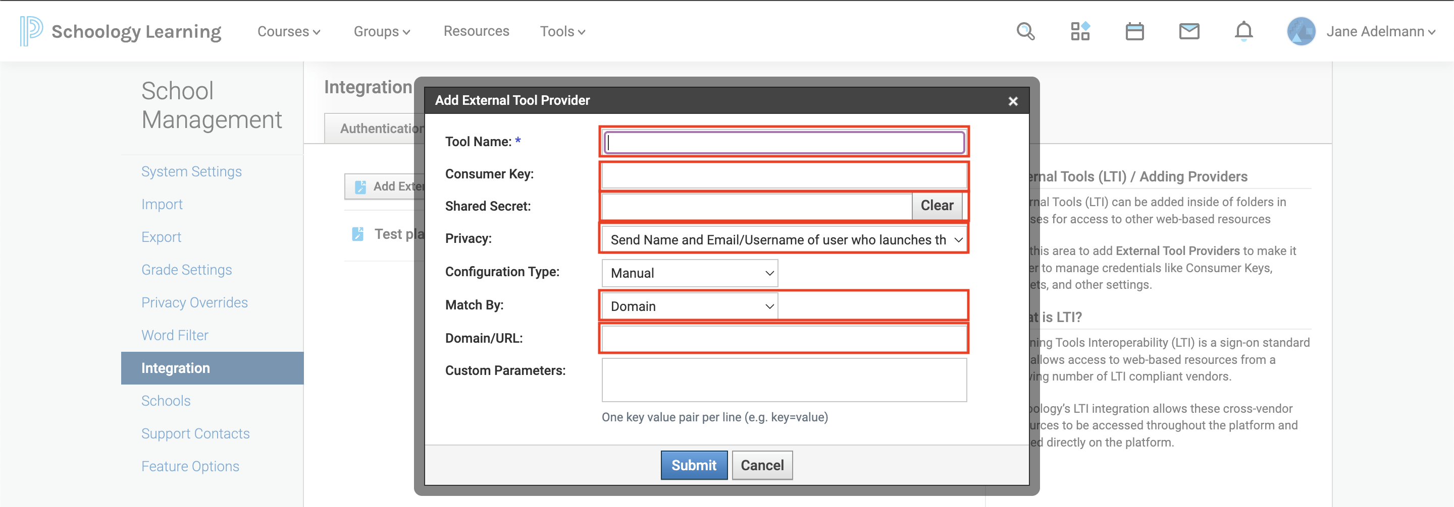 How to connect Schoology to PlagiarismCheck