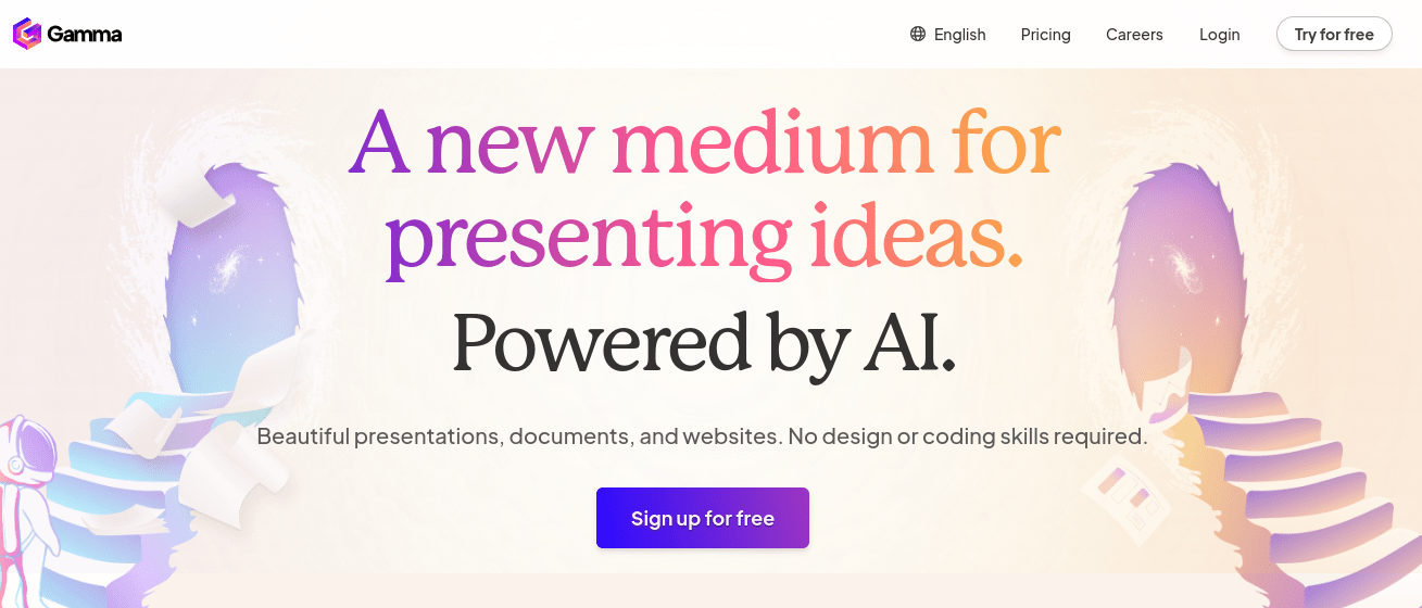 AI tools to make presentations