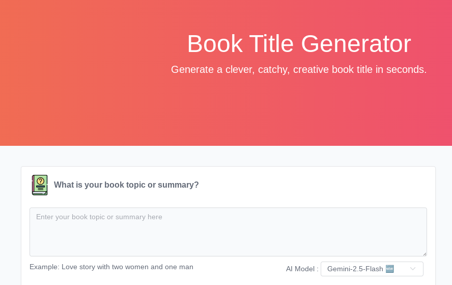 AI tools for books