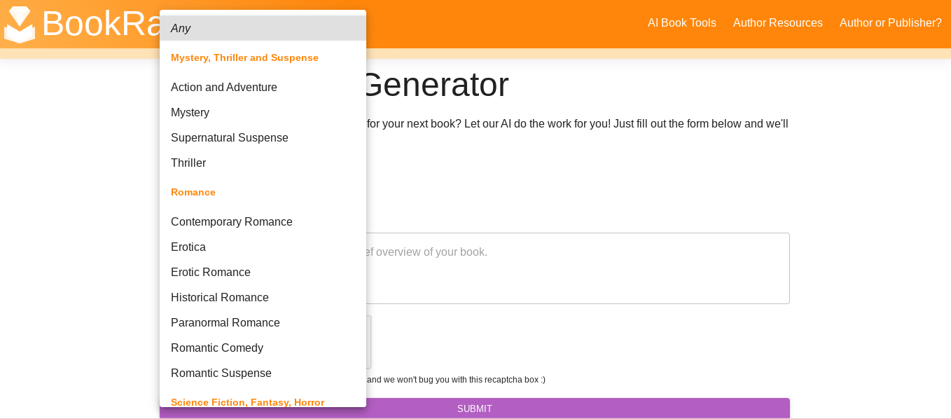 AI title generation