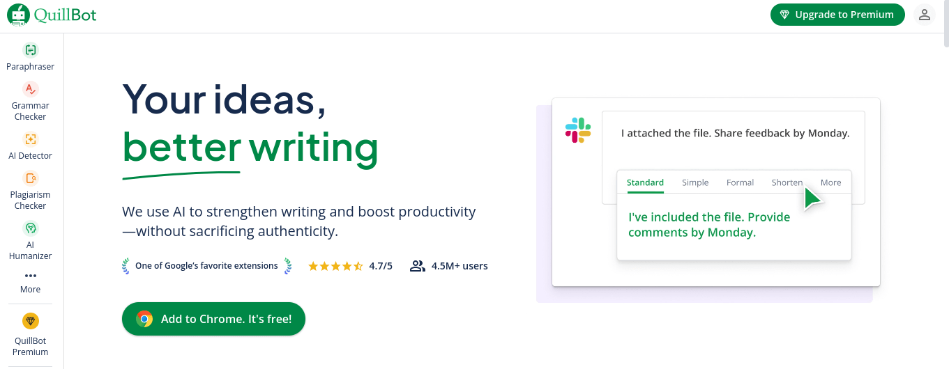 AI tools for writing 