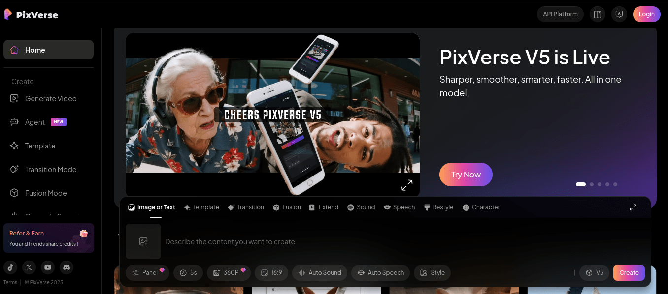 free AI for video