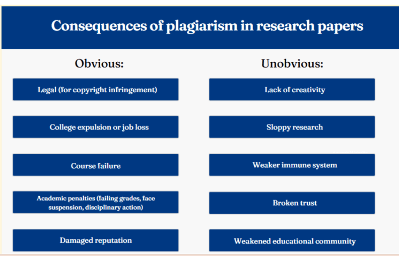plagiarism in research