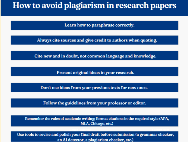 plagiarism in research papers